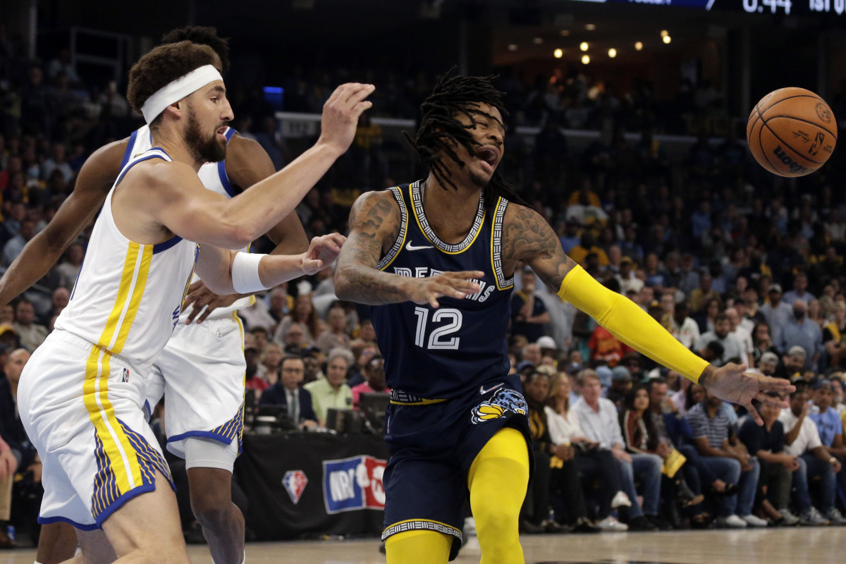 Klay Thompson Laughs Off Allegations Of Jordan Poole Intentionally Injuring Ja Morant: "I Don't Even Think He's Strong Enough To Affect Somebody's Knee"
