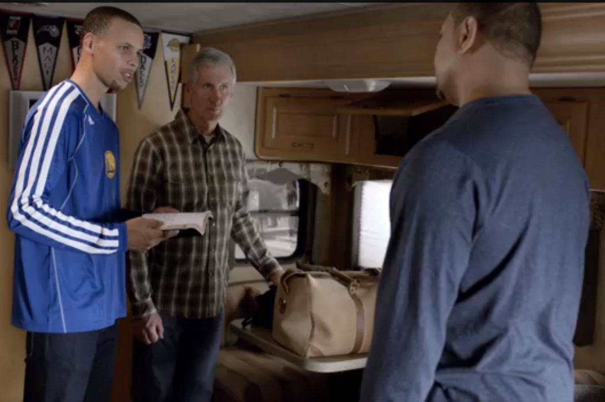 Mark Jackson And Stephen Curry Had A Hilarious Interaction In An RV For Old ESPN Commercial: “Too Short. Too Slow. With Luck, Maybe A Career In Turkey.”