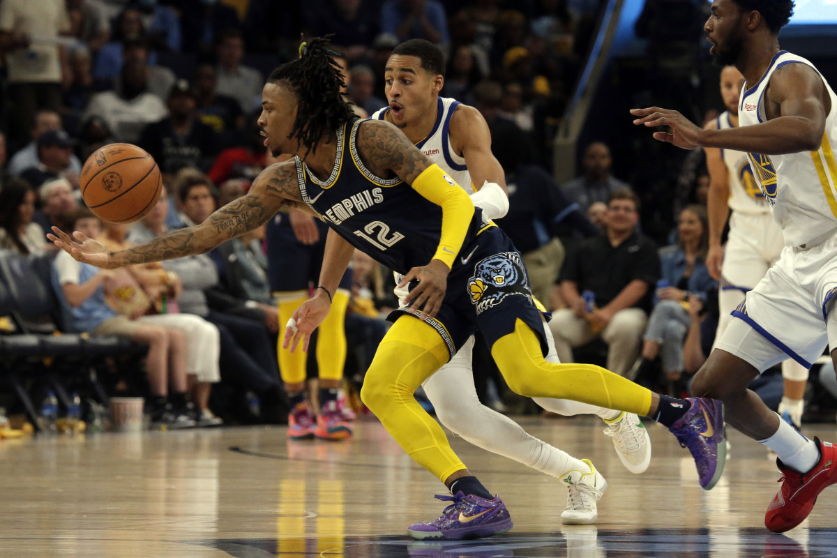 Video: Ja Morant And Jordan Poole Dap Each Other Up After Controversial Injury In Game 3