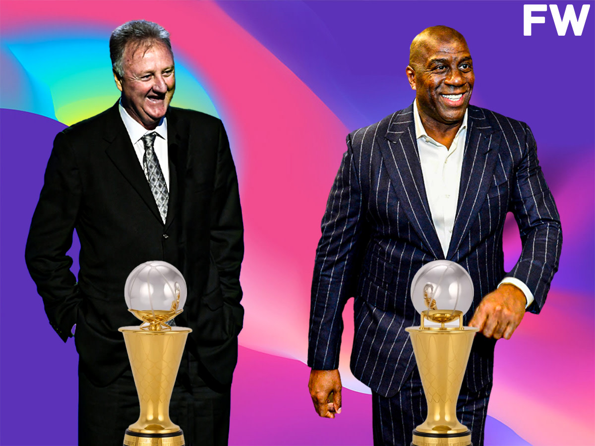 Larry Bird And Magic Johnson React To Having Two Trophies Named After Each Of Them