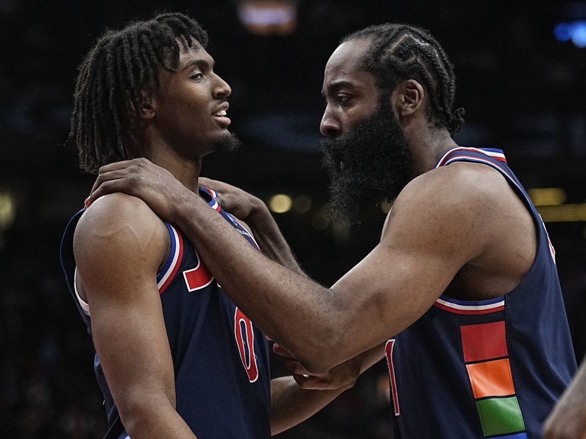 Tyrese Maxey Threw A Seat Cushion After A Heated Argument With James Harden During A Timeout: Maxey Was Furious After James Harden Yelled At Him