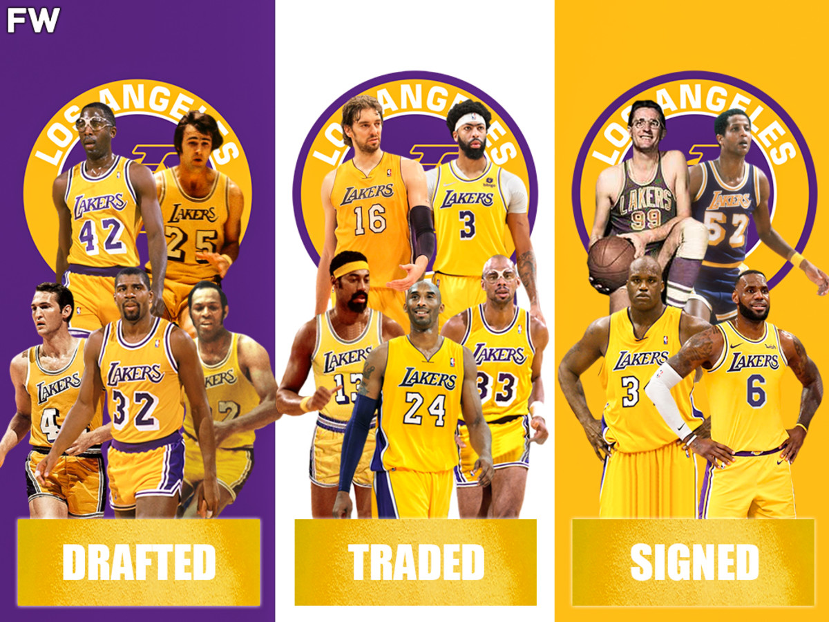 How The Lakers Landed Their Biggest Stars Over The Years: Kobe Bryant Joined The Lakers On Draft Night, LeBron James And Shaquille O'Neal Signed As Free Agents