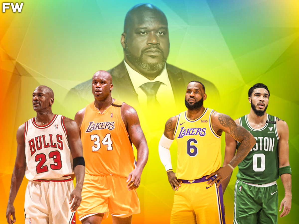 Shaquille O'Neal Compares His And Michael Jordan's Situation To Jayson Tatum And LeBron James: "At Some Point, The Student Must Kill The Master... I'm Trying Get To The Top, Then, 'Oh, Jordan's Gone, Jordan Leaves For The Year? This Sh*t Mine.'"