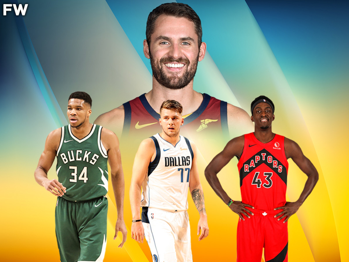 Kevin Love Praises International Players Thriving In The NBA: "Luka Was Rookie Of The Year In Slovenia, Giannis, MVP From Greece And You Have Siakam From Cameroon."