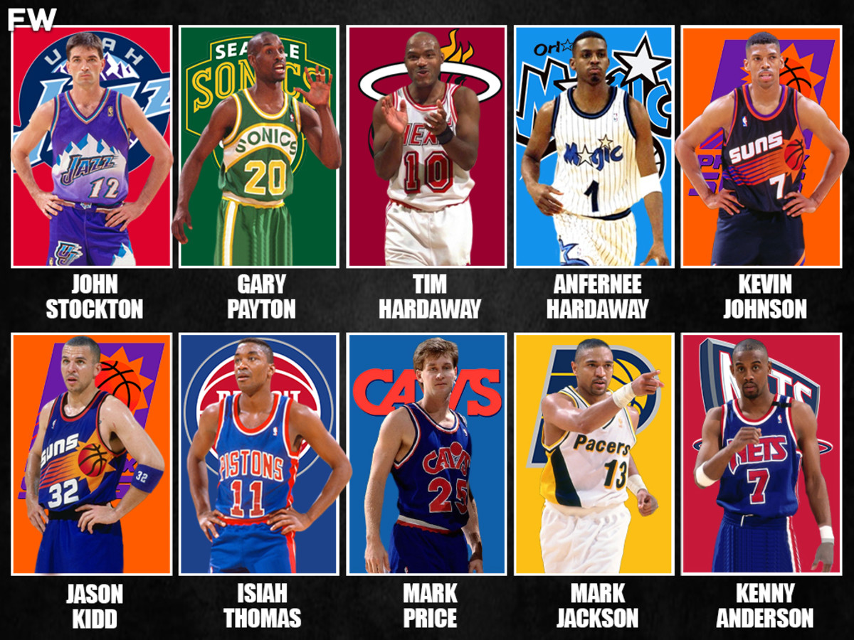 The 10 Greatest NBA Point Guards Of The 1990s