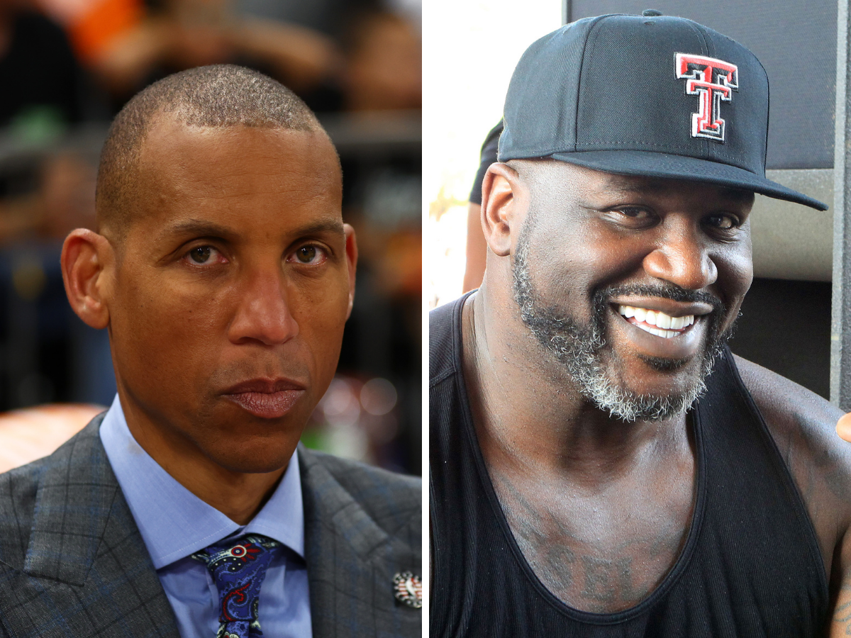 Video: Shaquille O'Neal Picks Reggie Miller Up And Does Bicep Curls
