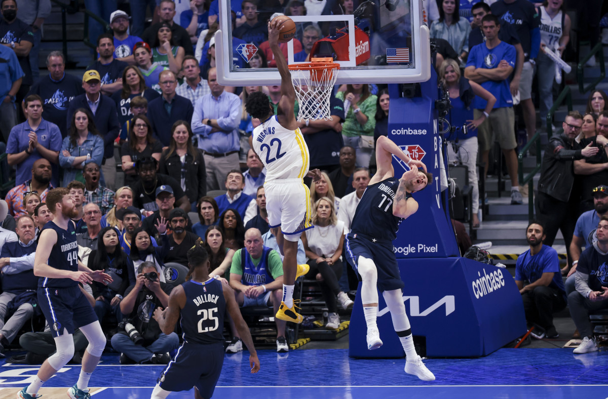 Seth Curry Criticizes Referee For Calling Offensive Foul On Andrew Wiggins Poster Dunk On Luka Doncic: "Mark Davis Really Tried To Steal The Shine On The Dunk Of The Playoffs"