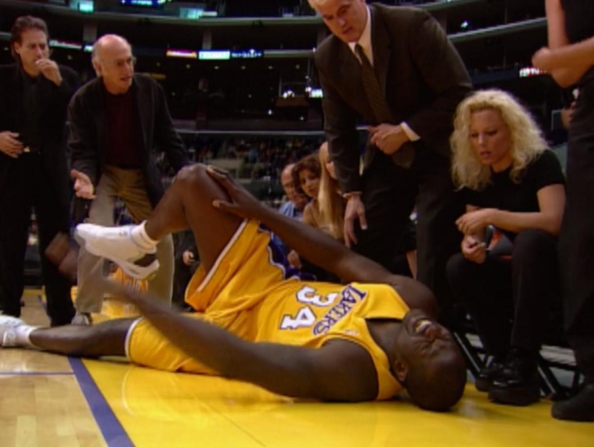 Larry David Injured Shaquille O’Neal During A Lakers Game On ‘Curb Your Enthusiasm’: “It Was An Accident!”