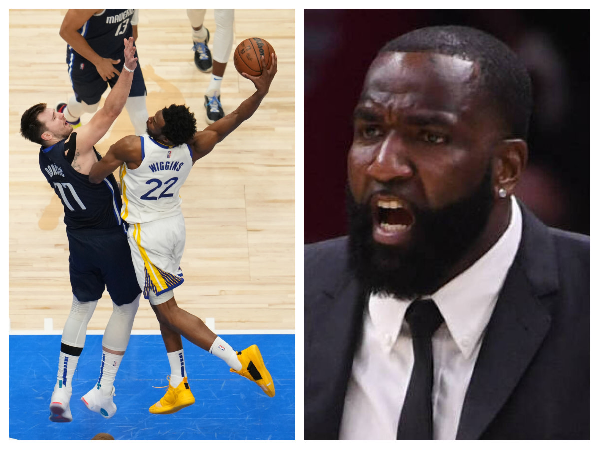 Kendrick Perkins Compares Andrew Wiggins' Huge Dunk On Luka Doncic To What Blake Griffin Did To Him: "That's A Bucket And An NFT."