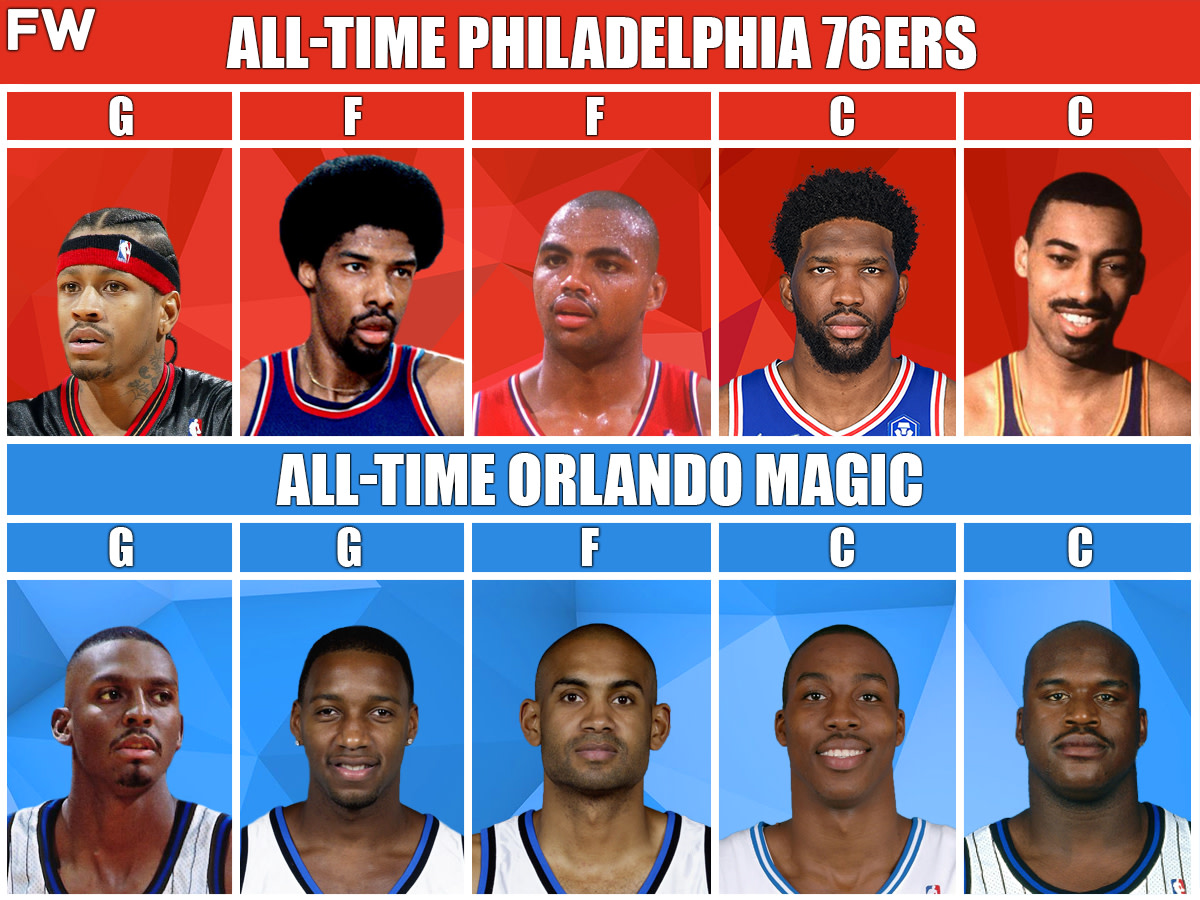 All-Time Philadelphia 76ers Team vs. All-Time Orlando Magic: Who Would Win A 7-Game Series?