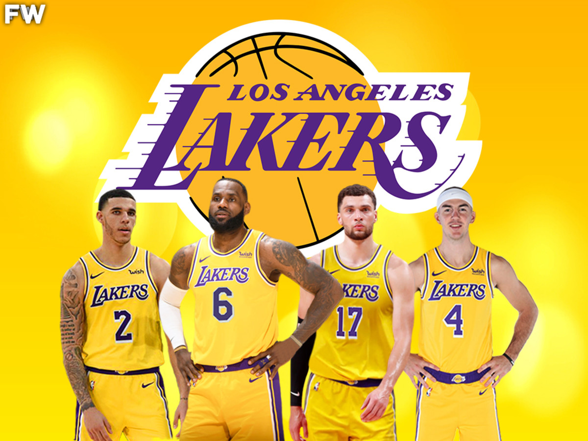 Lonzo Ball, LeBron James, Zach LaVine, Alex Caruso, Los Angeles Lakers