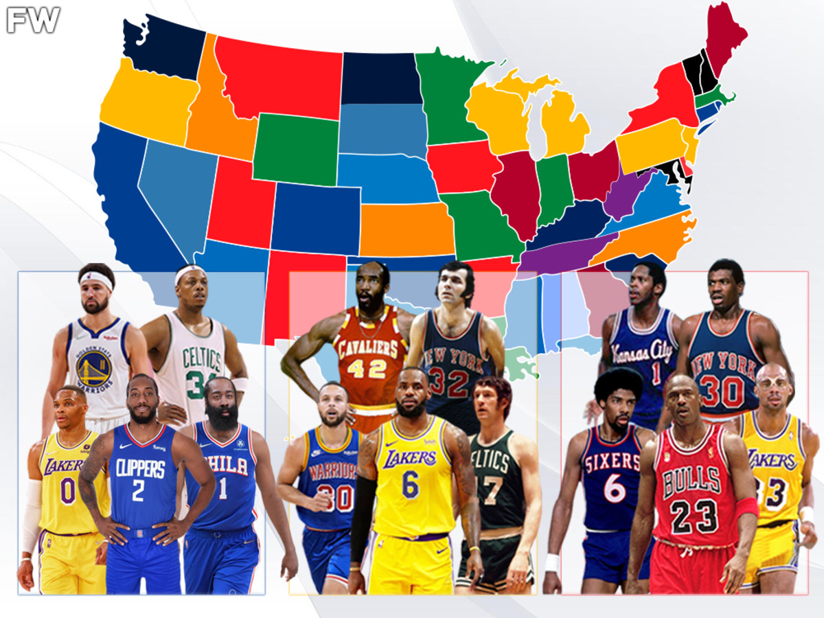 NBA All-Time Starting 5 From Every State: New York, Ohio And California Have Legendary Teams
