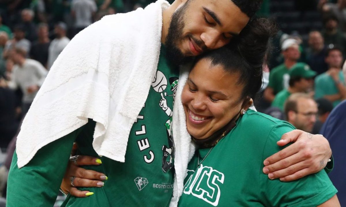 Jayson Tatum’s Mom Reveals Her Apple Watch Went Off Because Her Heart Rate Was Too High During Game 7 Of The Eastern Conference Finals
