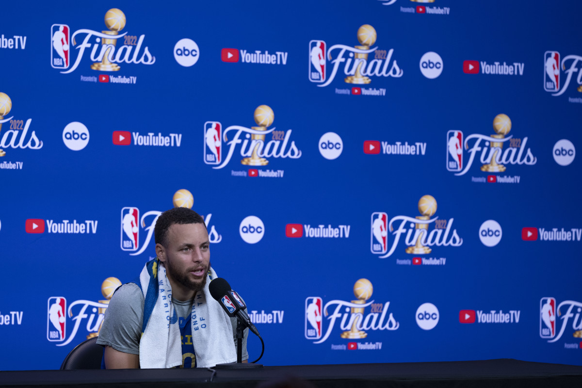 Stephen Curry Reacts After Warriors Lost Game 1 Of The NBA Finals: “It’s About Winning 4 Games By Any Means Necessary.”