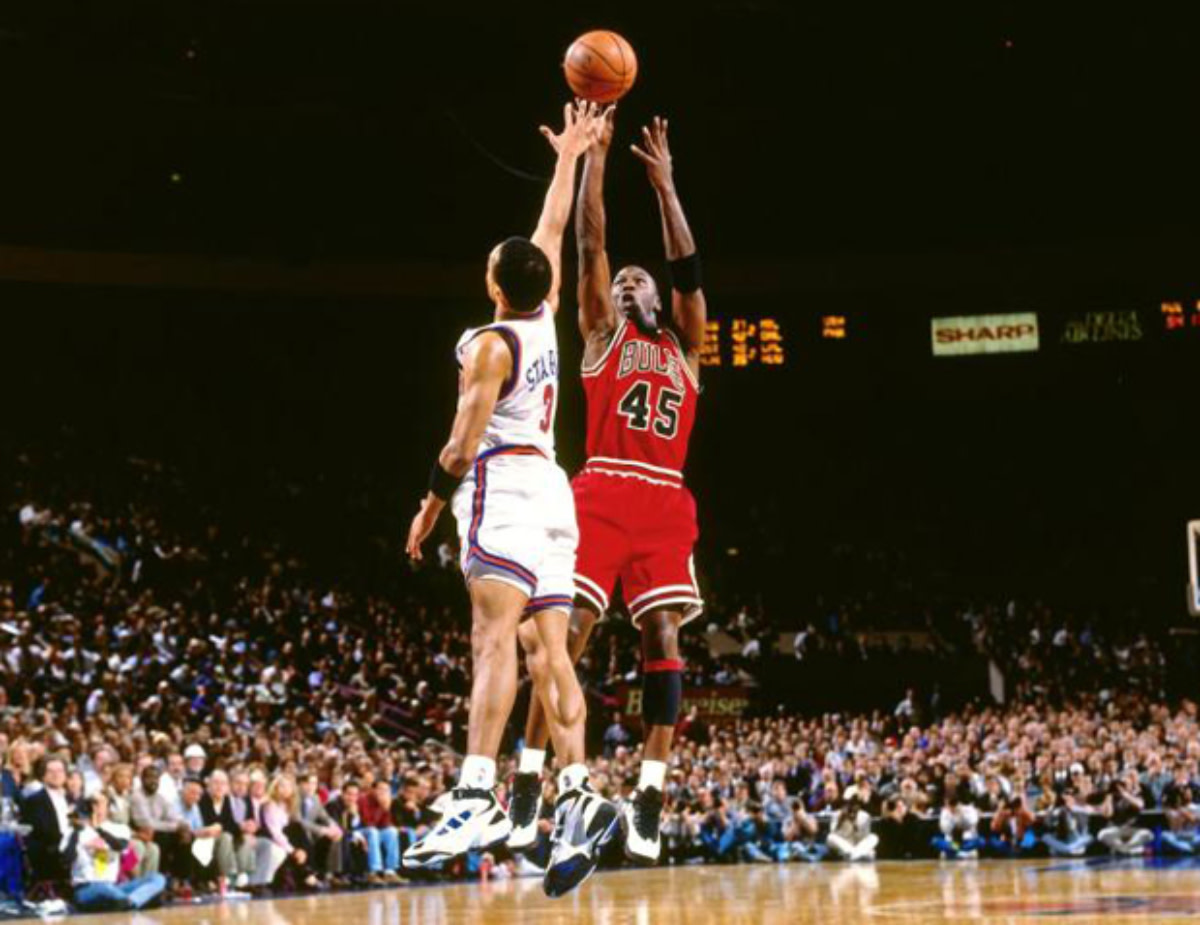 alondra escena Crítica Michael Jordan Once Scored 55 Points Against The Knicks But Was Proud Of  His Game-Winning