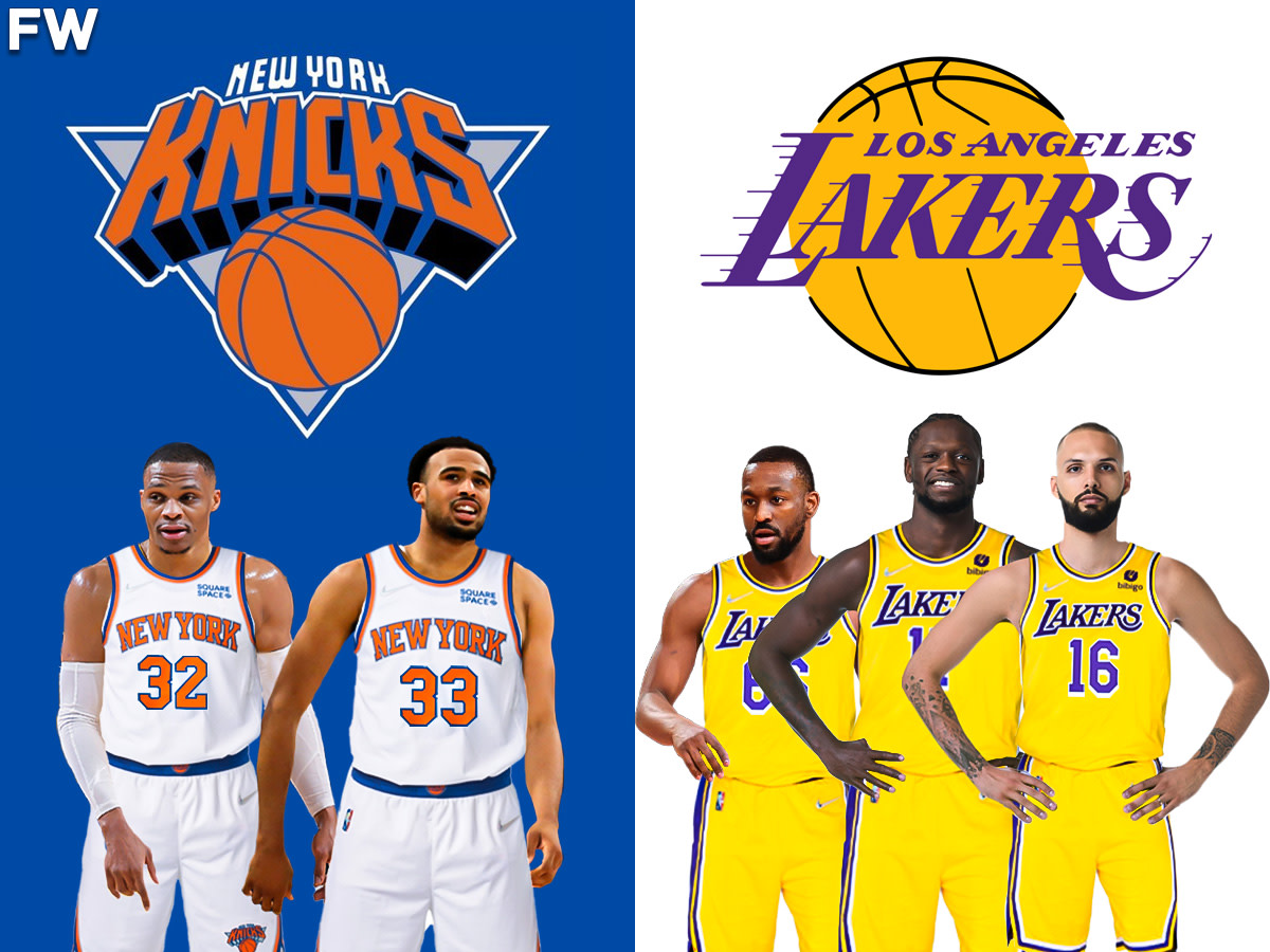 The Smart Trade Idea For The Knicks And Lakers: Russell Westbrook And Talen Horton-Tucker For Julius Randle, Evan Fournier, And Kemba Walker