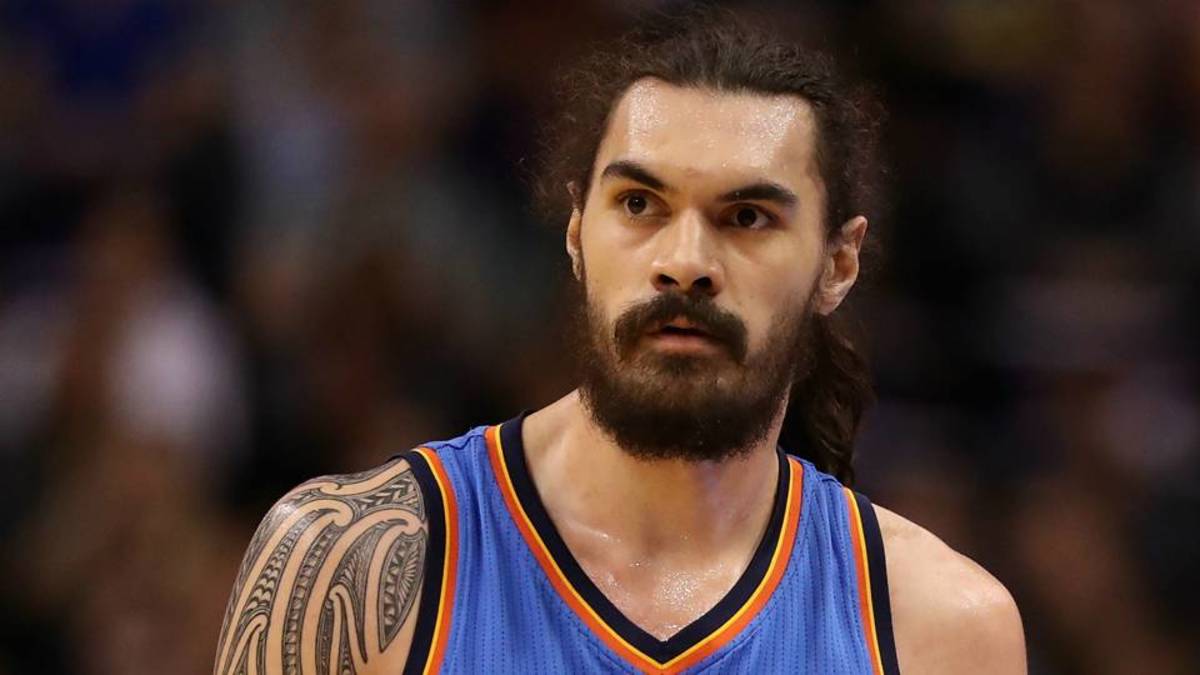 Thunder Big Man Steven Adams Shaves Moustache And You Can't Recognize Him