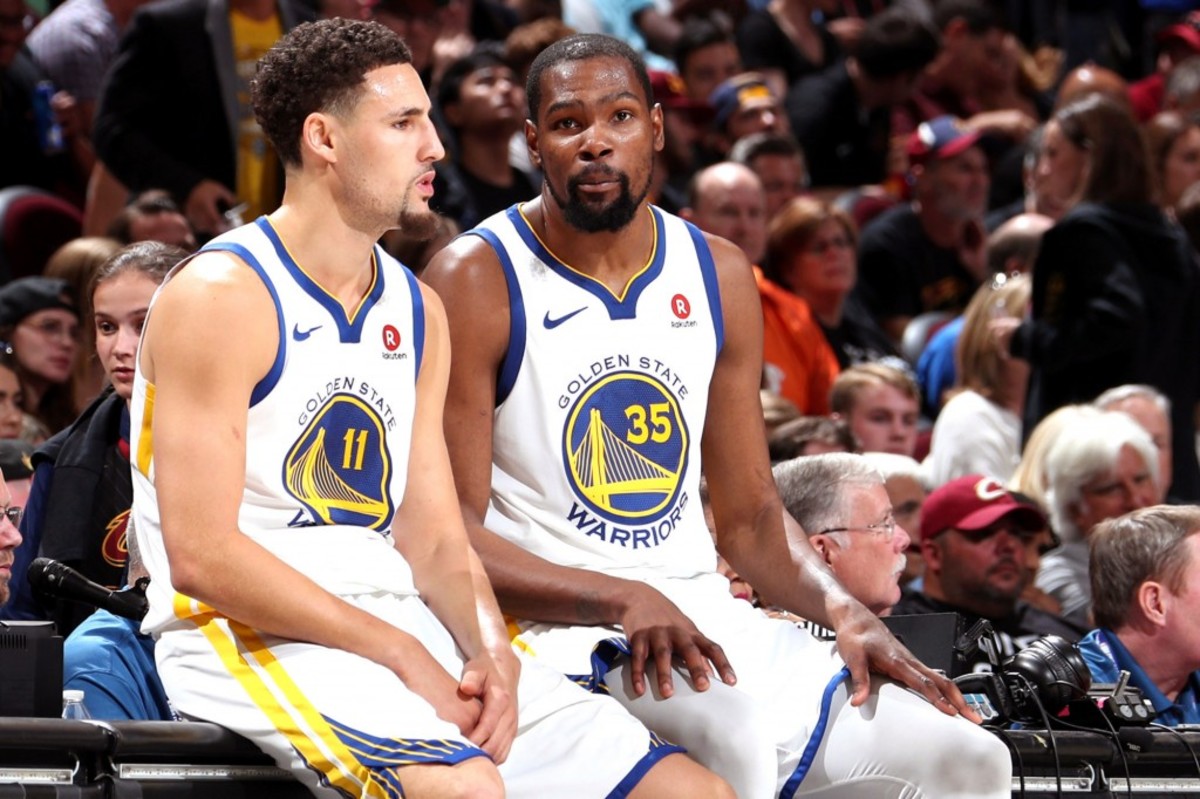 Warriors Owner Joe Lacob 'Confident' Team Can Re-Sign Kevin Durant, Klay Thompson