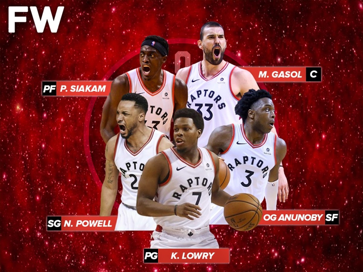 The 201920 Projected Starting Lineup For The Toronto Raptors