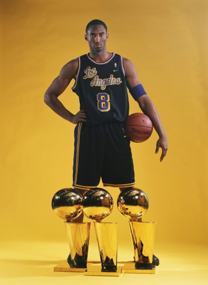 Kobe bryant in store different jerseys