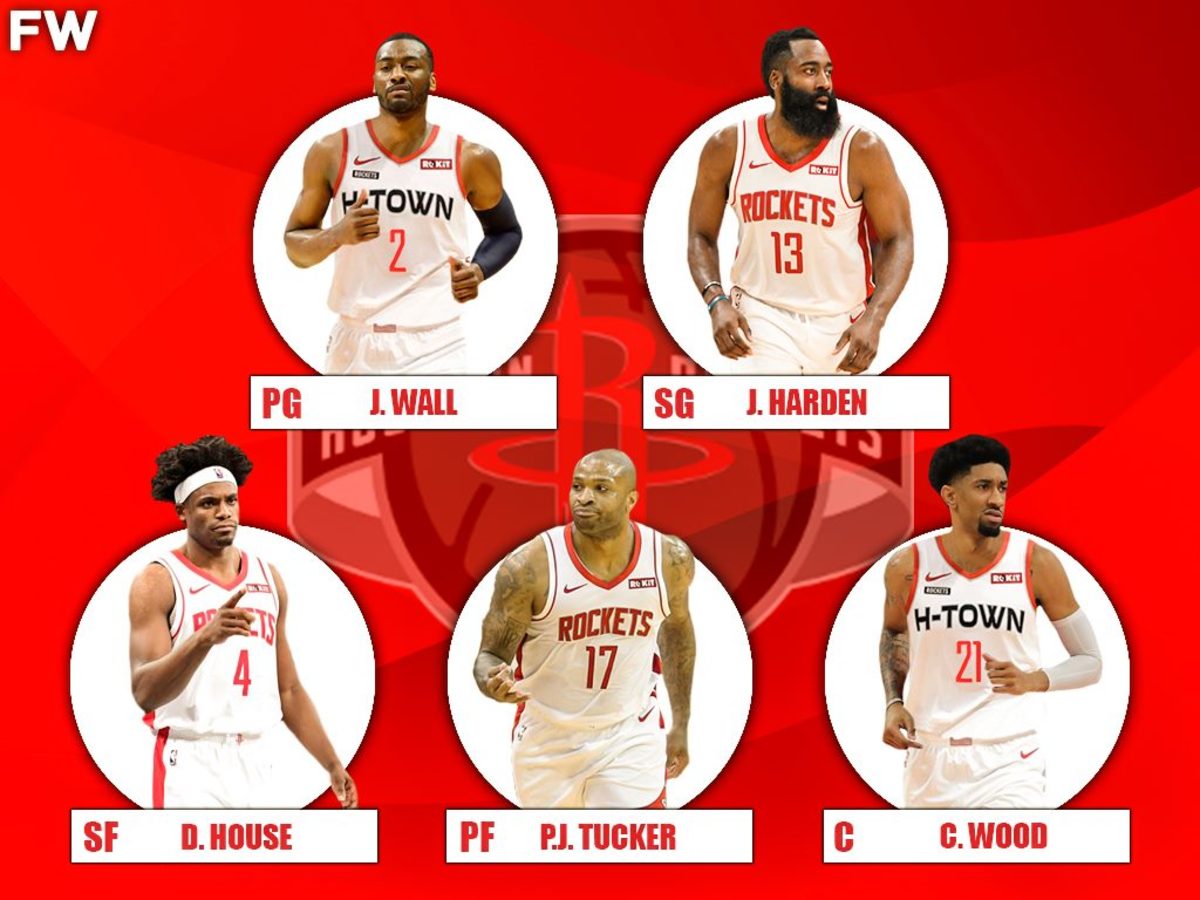 The 2020-21 Projected Starting Lineup For The Houston Rockets
