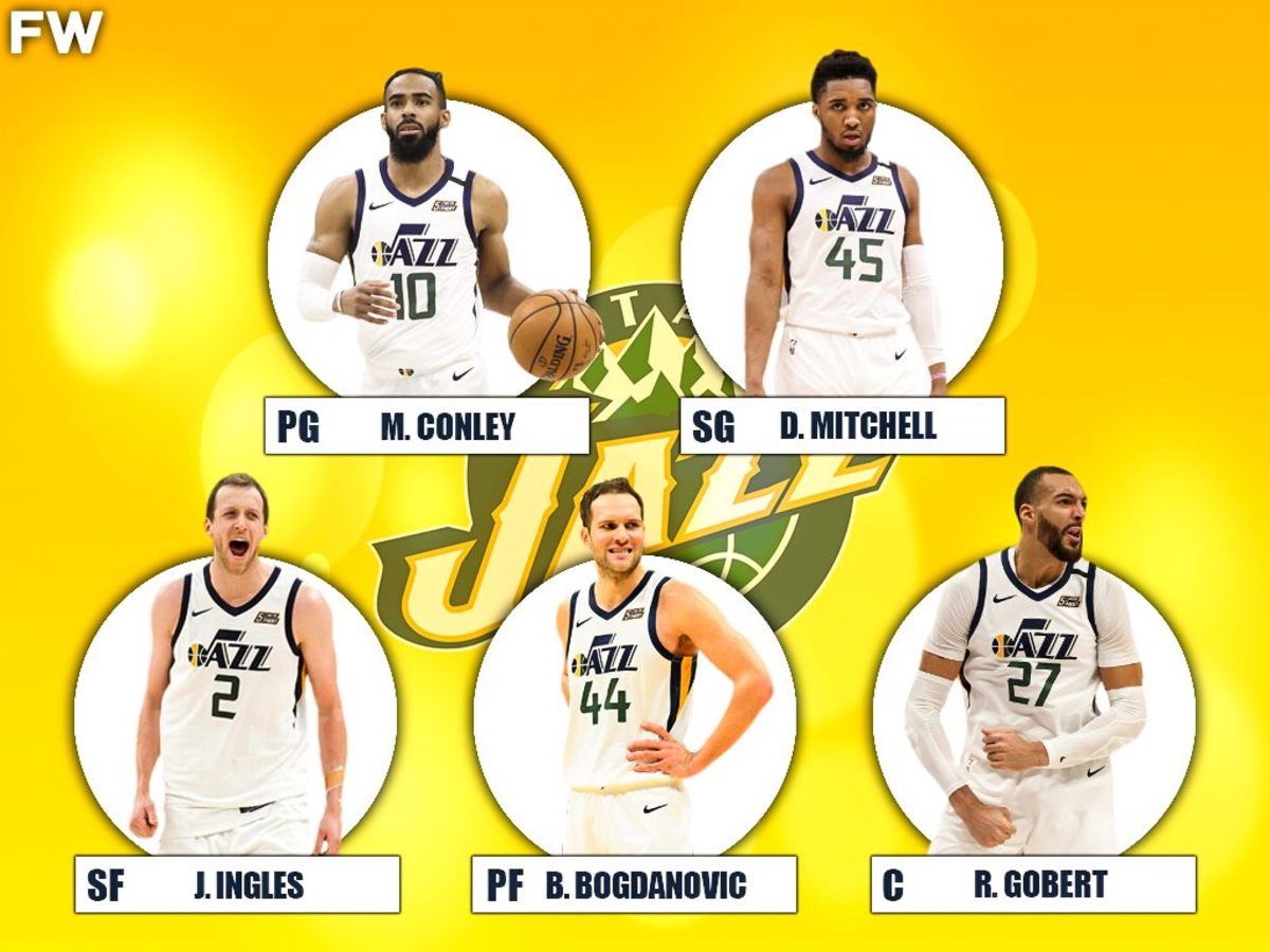 The 2020-21 Projected Starting Lineup For The Utah Jazz
