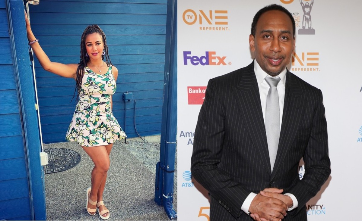 Dating Rumors Spark After Stephen A. Smith Was Spotted Eating With ESPN's Rosalyn Gold-Onwude
