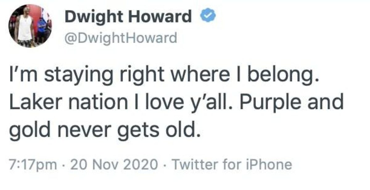 After deleting Lakers tweet, Dwight Howard heads to 76ers