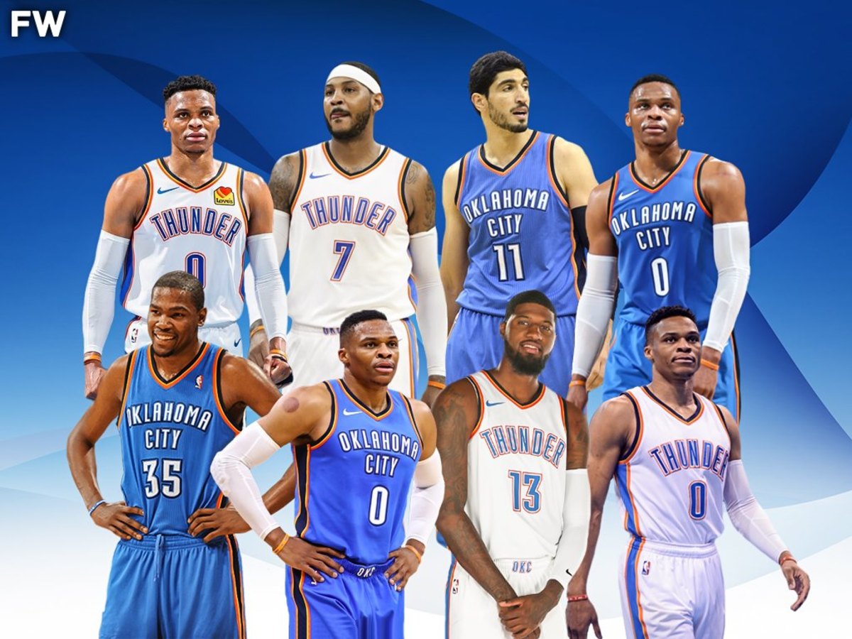 Kevin Durant, Paul George, Carmelo Anthony, And Enes Kanter Defend Russell Westbrook From Being Called A Bad Teammate