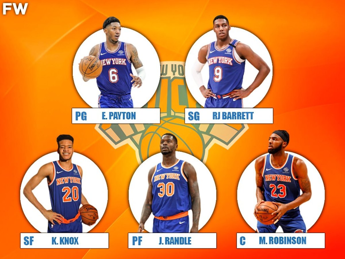 The 2020-21 Projected Starting Lineup For The New York Knicks
