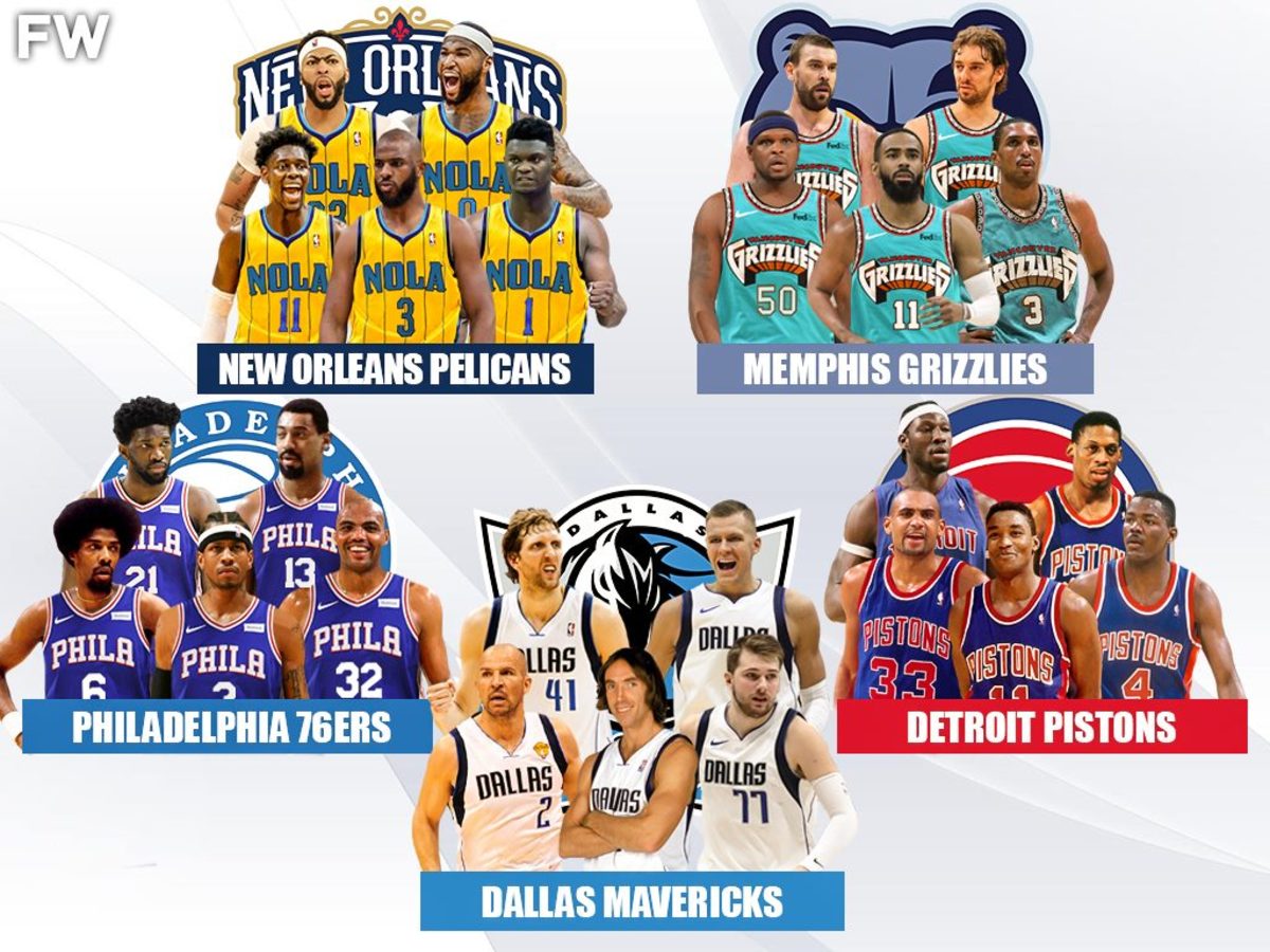5 Legendary Superteams That No One Would Beat: 76ers, Pistons, Pelicans, Mavericks, Grizzlies