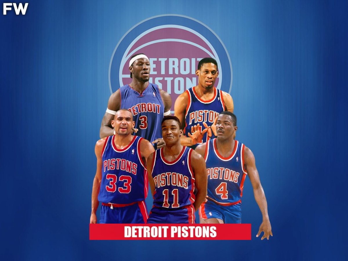 Detroit Pistons Legendary Superteam