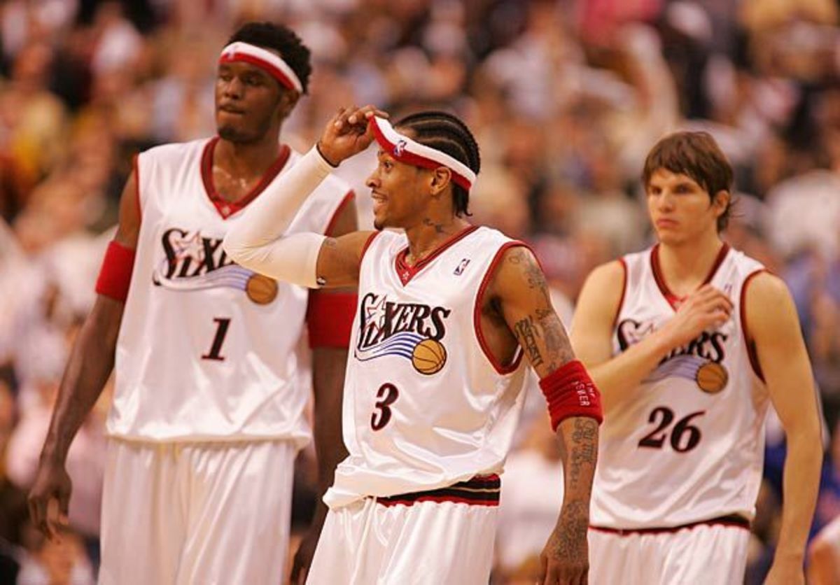 Back in 2005, The NBA Fined Philadelphia 76ers $200K Over The Long Shorts Of Allen Iverson, John Salmons, Kyle Korver And Kevin Ollie