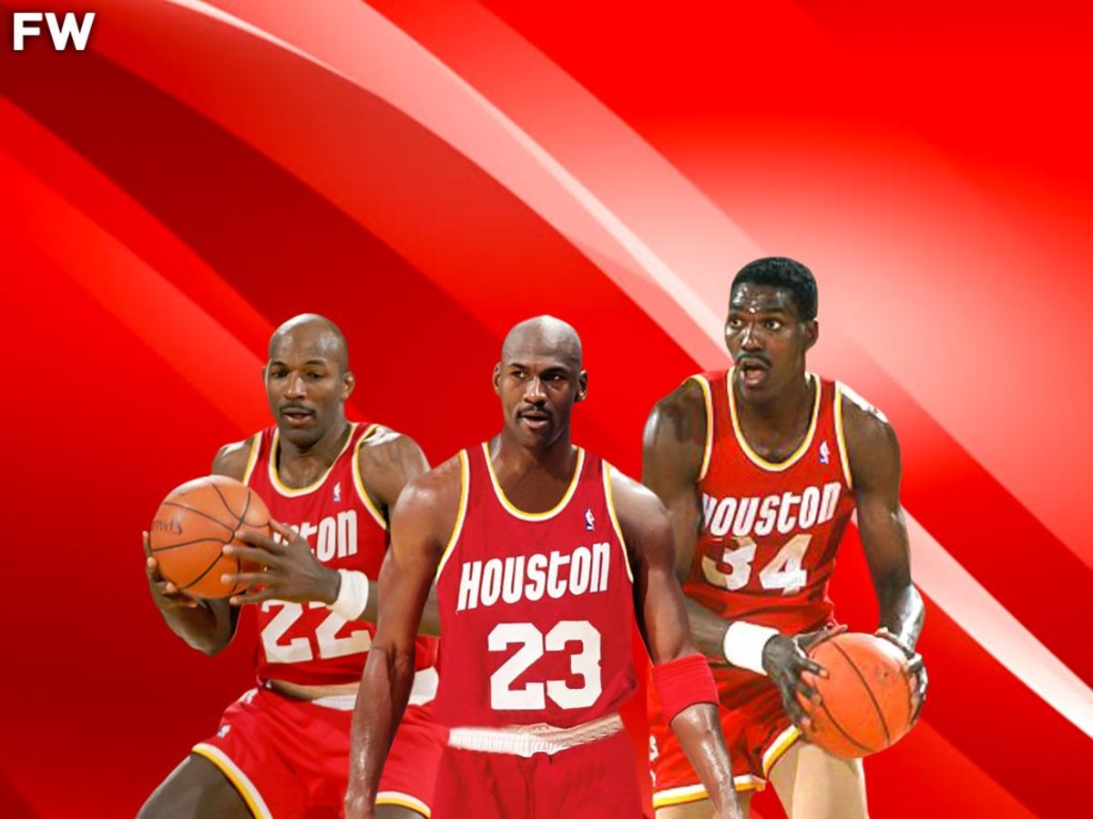 Hakeem Olajuwon on second Rockets title: 'Jordan was playing