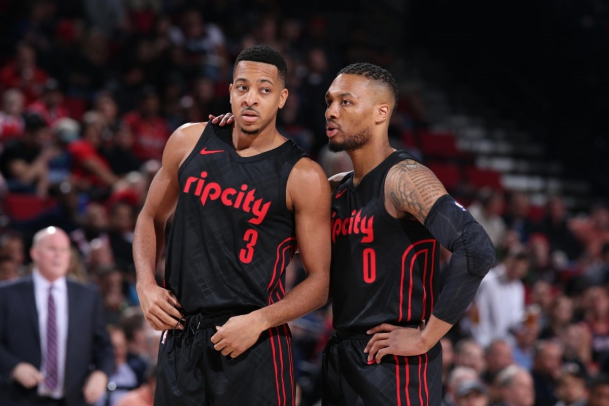 CJ McCollum Responds To Damian Lillard And The Trade Rumors Surrounding Him: "Bruh At This Rate We're Going To Have To Do An Emergency Press Release On My Podcast If They Keep This Up"