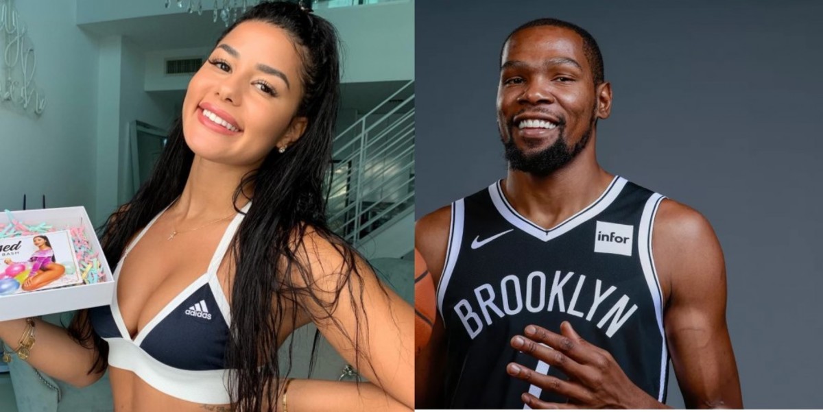 Kevin Durant Caught Liking Picture Of Kyle Kuzma Ex Girlfriend Katya Elise Henry Fadeaway World