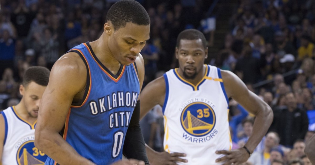 Kevin Durant Throws a Huge Shade at Russell Westbrook