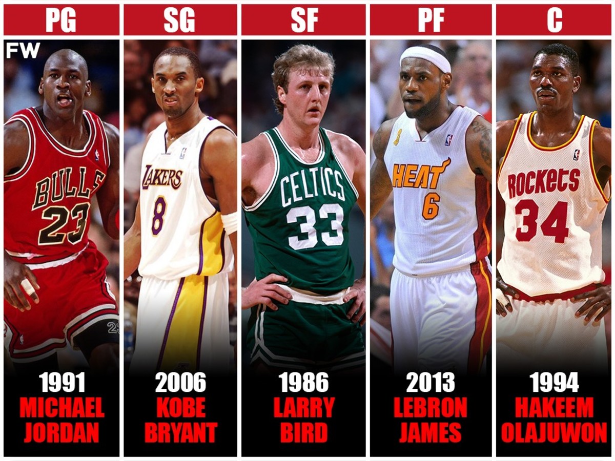 The Most Unstoppable Starting 5 Ever - Fadeaway World