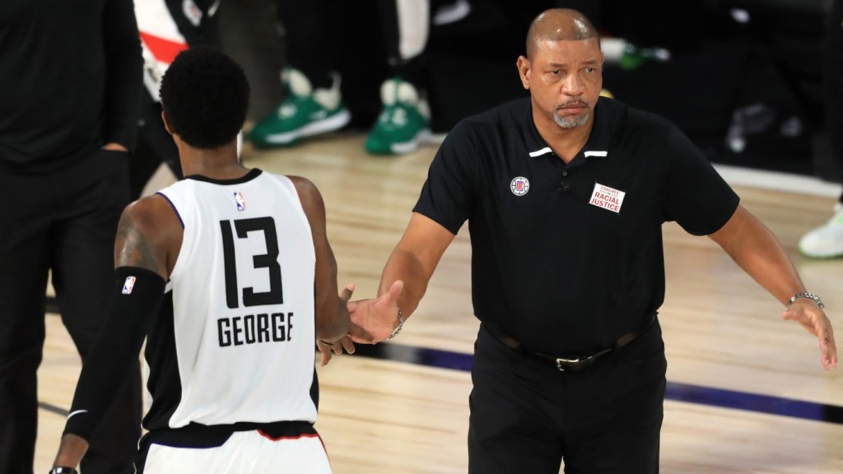 Doc Rivers Says The Clippers Players Didn't Accept Paul George: "The Guys That Were There The Year Before Honestly Didn't Accept At Least One Of The New Guys. I Thought They Accepted Kawhi."