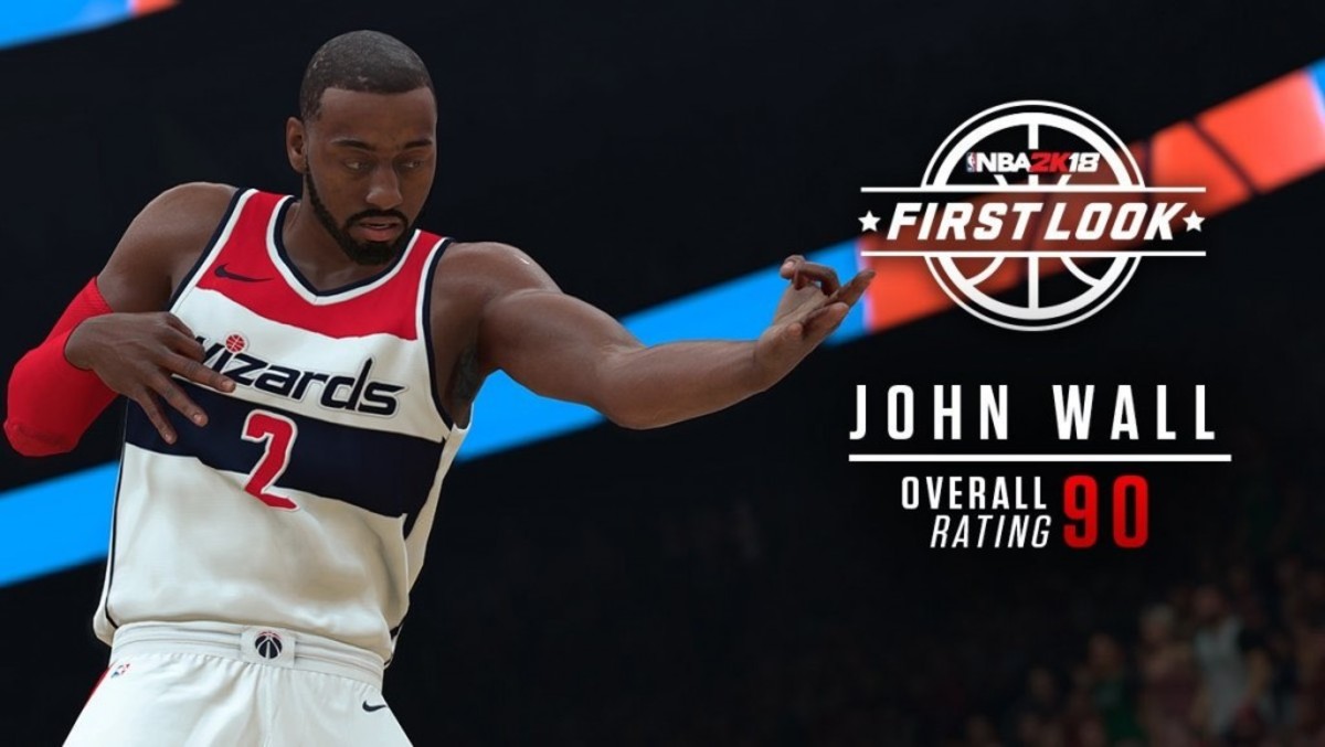 John Wall NBA 2k rating