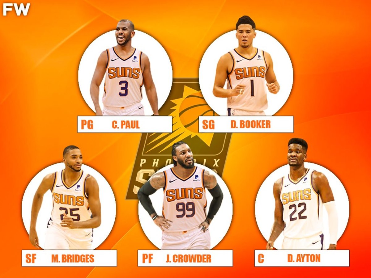 The 2020-21 Projected Starting Lineup For The Phoenix Suns