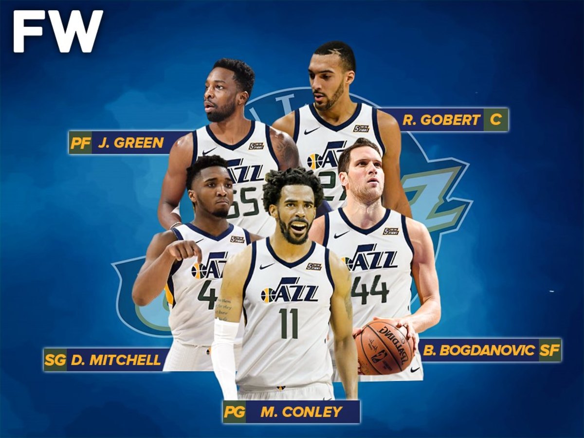 The 201920 Projected Starting Lineup For The Utah Jazz Fadeaway World