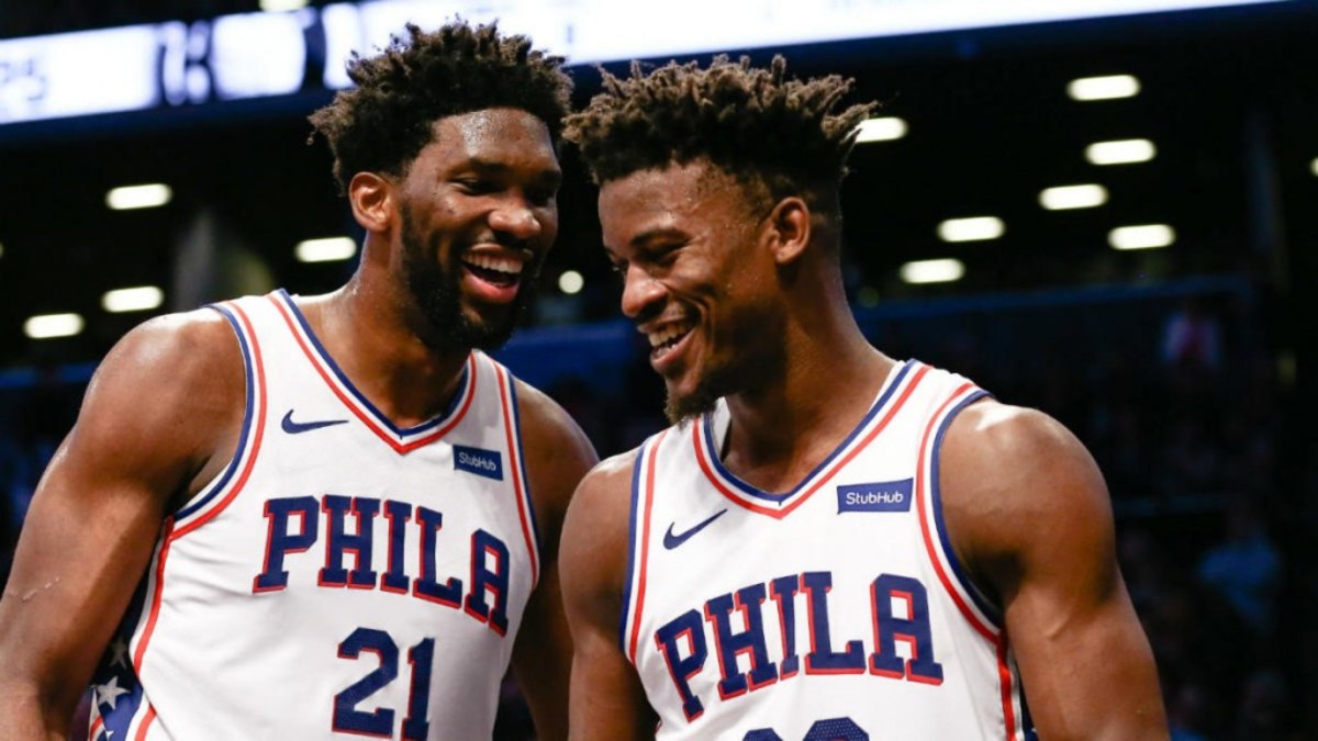 Jimmy Butler and Joel Embiid