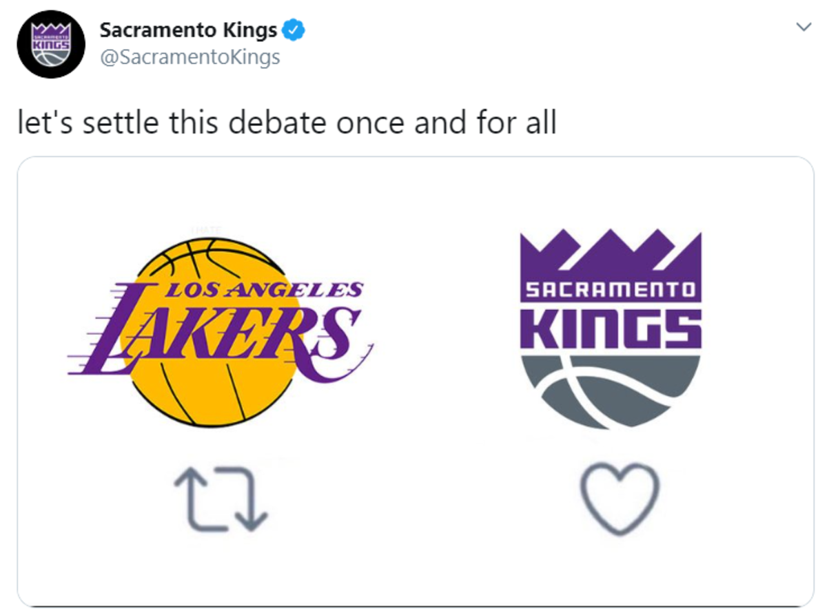 The Kings Twitter Sets A Nice Trap For The Lakers Fans And They Didn't Notice The Trick