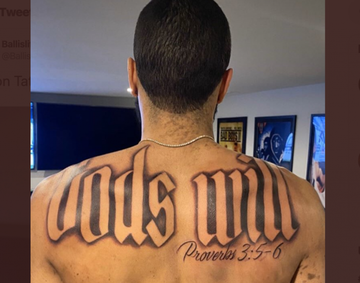 Lebron James Praises Jayson Tatum While Twitter ROASTS Him For Misspelling  In GIANT New Tattoo  YouTube