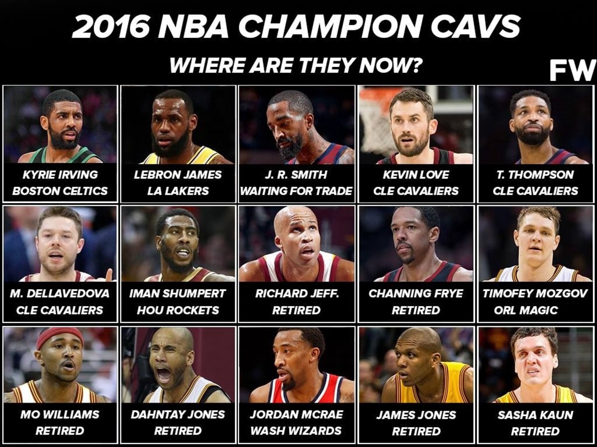 2016 NBA Champion Cavs: Where Are They Now? - Fadeaway World