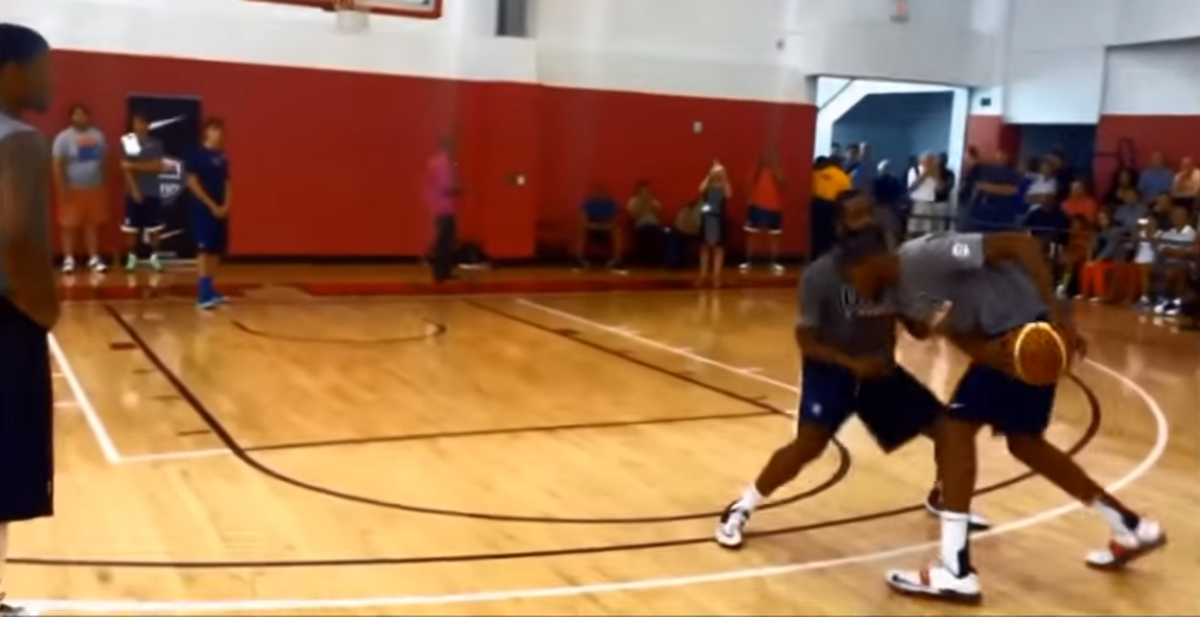 James Harden, Kevin Durant go 1-on-1 at USA Basketball practice