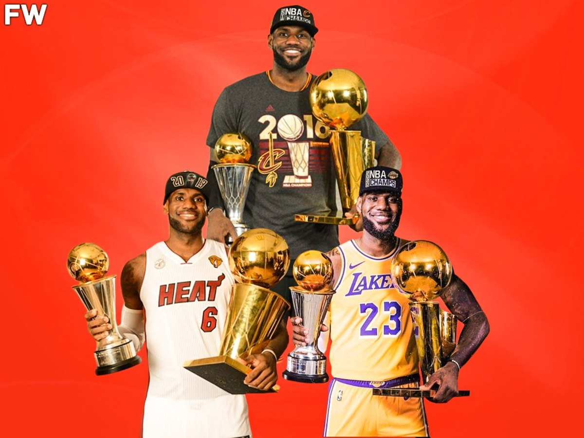 √ How Many Rings Lebron James Have Now Lebron James And His Nba