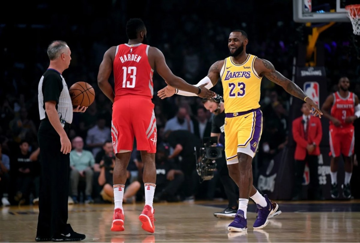 LeBron James Calls The Rockets A Two-Headed Monster: "They Have A Really Good Team. They’re Very Well Balanced. But We Know It Starts With A Two-Headed Monster In Those Two Guys.”