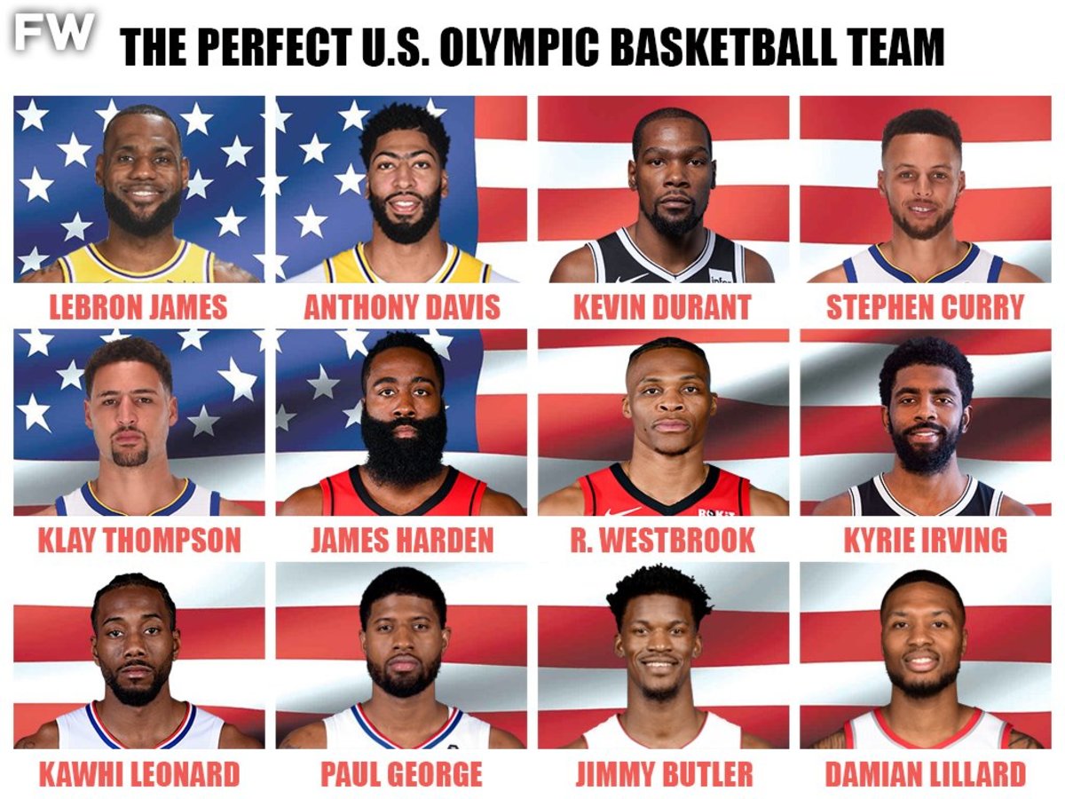 The Perfect U.S. Olympic Basketball Team - Fadeaway World
